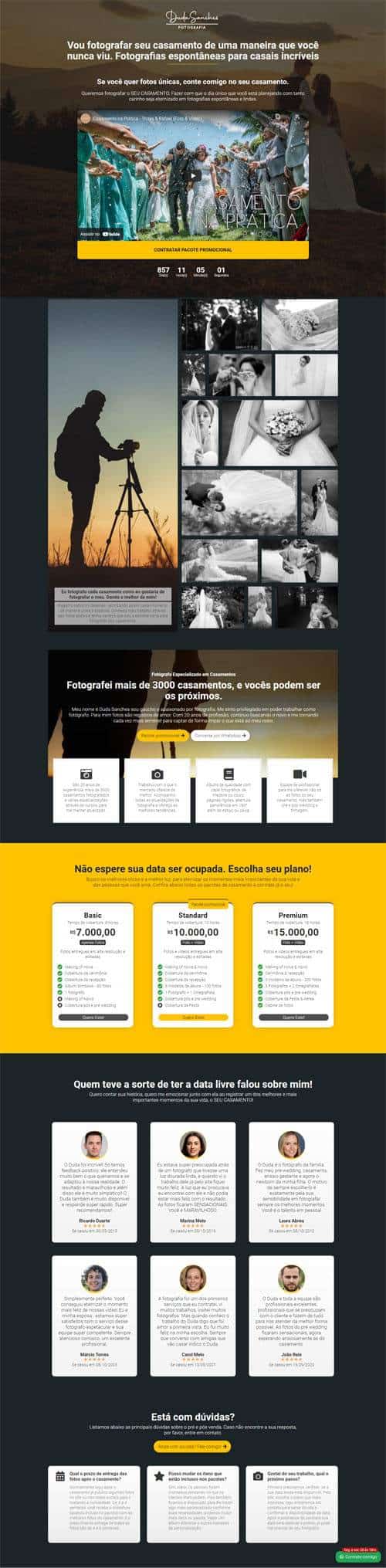 Modelo de landing page para vender planos, serviços, produtos e cursos Modelo de landing page para vender planos, serviços, produtos e cursos